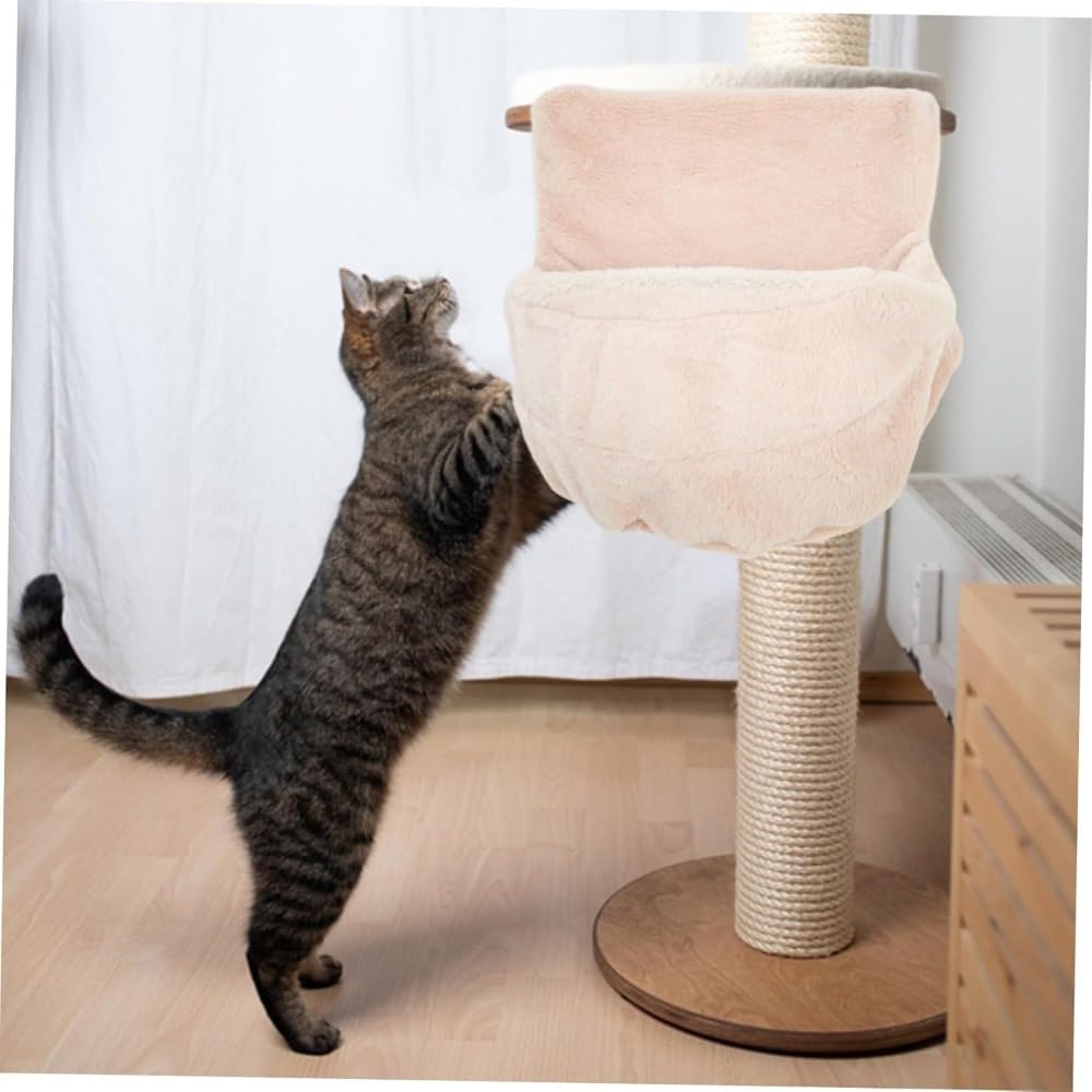 【】猫 巣 吊り下げ ベッド 猫 ベッド 壁掛け 据え付け 猫 木 猫 犬小屋 猫 ハンモック ブランコ 吊り..