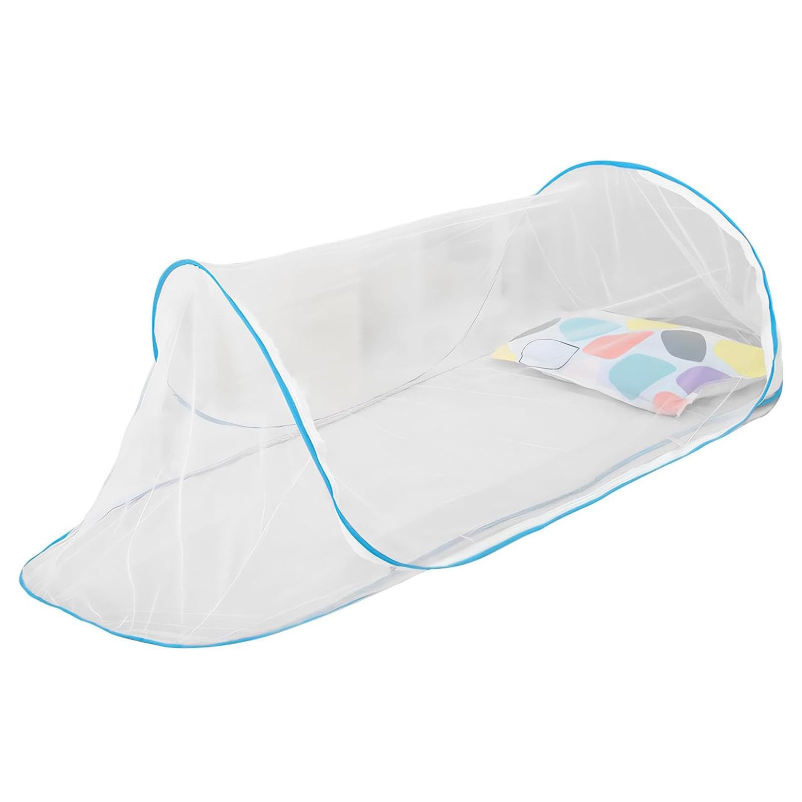 蚊帳テント 一人用 折りたたみ式蚊帳 シングルベッド 持ち運べる 収納便利 軽量 密度が高い 蚊よけ ム..