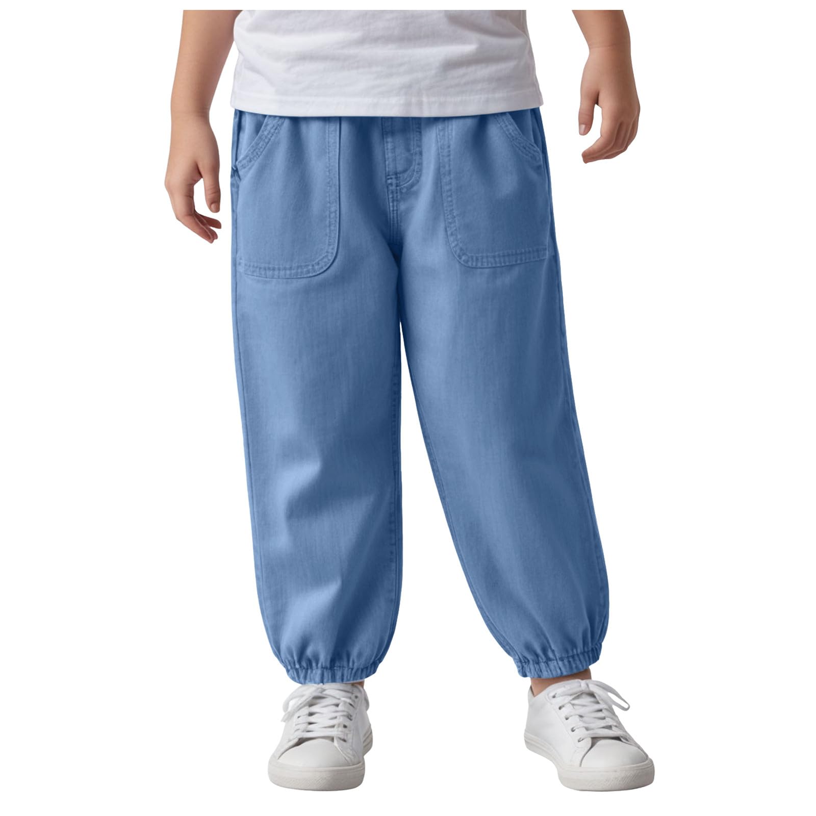 キッズ カーゴパンツ 防蚊 ロングパンツ 中小童対応 ボーイズ 男の子 長ズボン ジュニア スウェットパ..