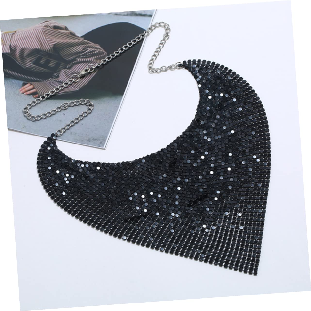 [] 三角巾スカーフネックレス 女性用 – フリンジデザインでファッション性アップ、耐久素材使用、色あせにくい