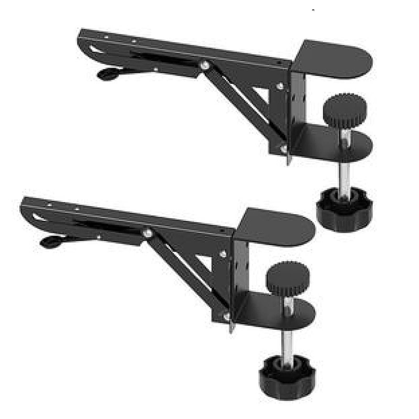 デスク下キーボードトレイ キーボードプラット クランプサポートエクステンダー フォーム コンピュータ..