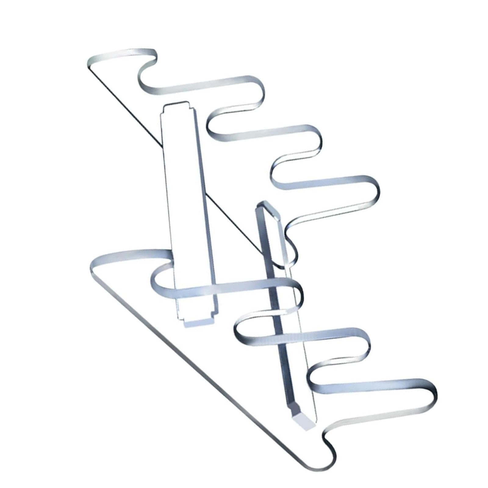 アクリル キーボード 収納ラック ディスプレイスタンド スタンド クリア キーボードラック 棚キーボー..