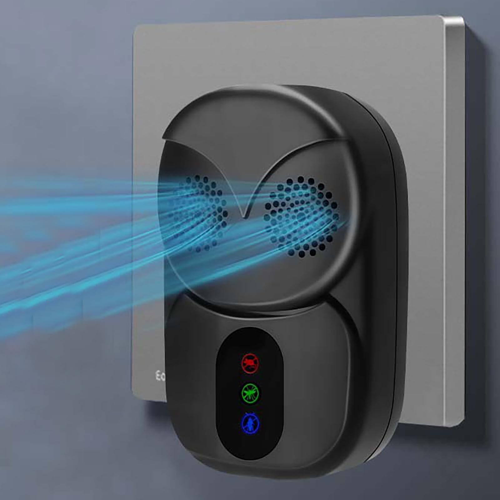 2個セット ネズミ 駆除 超音波ネズミ駆除器 害虫撃退 害虫駆除 ゴキブリ対策 安全無害 最強 虫除け ゴキブリ退治 超音波 コウモリ 撃退 ヤモリ コンセント式 省エネ 静音子供やペットに安心 超音波式害虫駆除機 ブラック