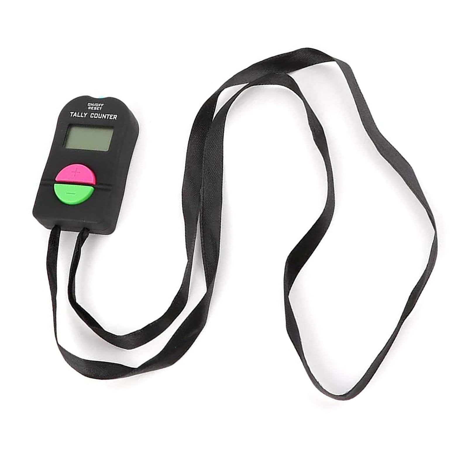 デジタル数取器 LCD電子手動クリッカー 0-9999 カウンター 数取器 手持型 球数 野球