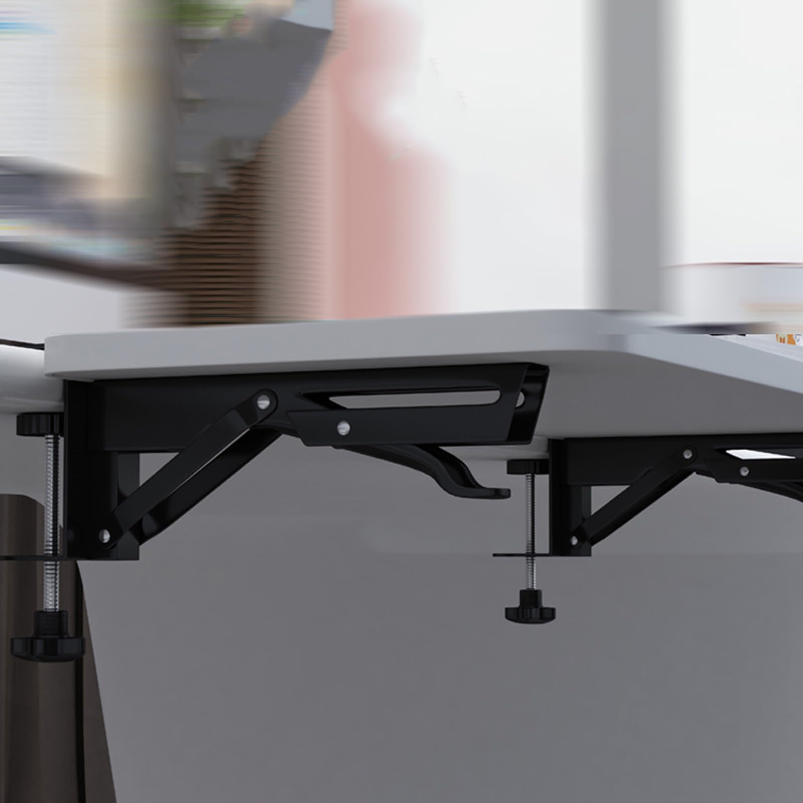 デスク下 キーボードトレイ キーボード プラット エルボブラケット フォームスタンド キーボードトレイ..