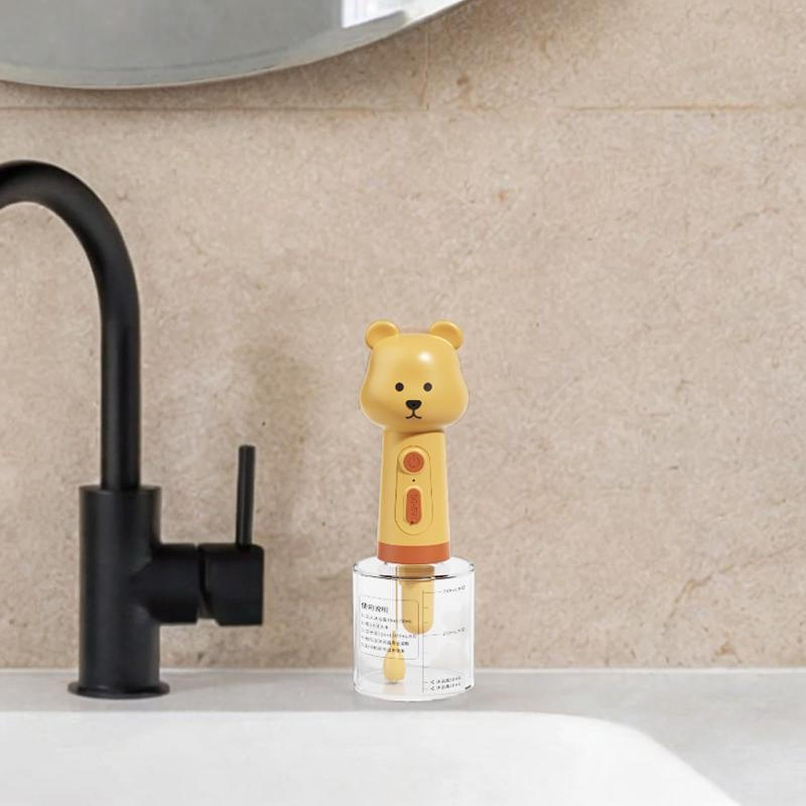 ハンドヘルドシャンプーフォームディスペンサー シャンプースプレー シャワーと洗顔フォーム 浴室 キッ..