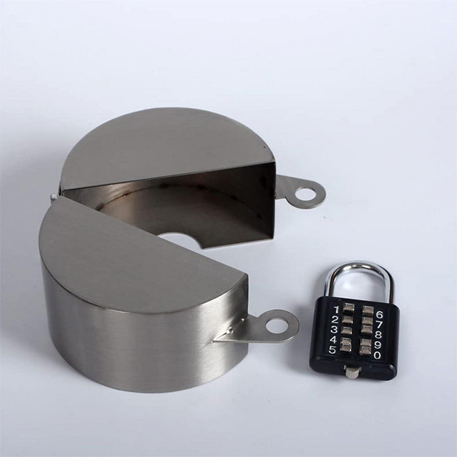 門扉水栓ロック装置 ステンレス製 パスワード付きハンギング き 長持ち・錆び止め処理 屋外水栓 屋外用..