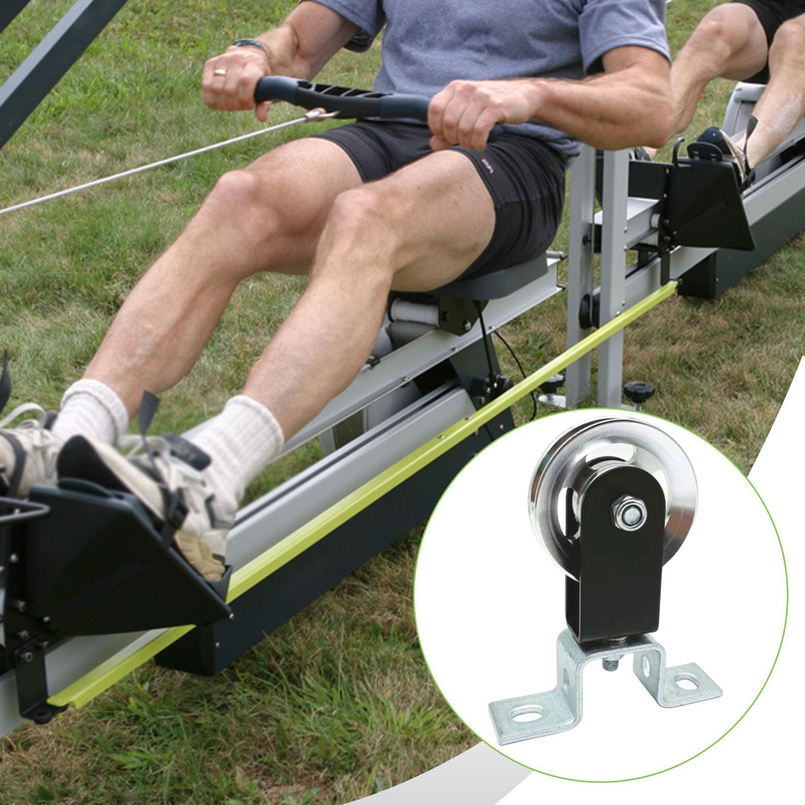 プーリー スムーズな動き アルミニウム合金滑車 トレーニングマシン 交換用パーツ 頑丈なPP素材 高い信..