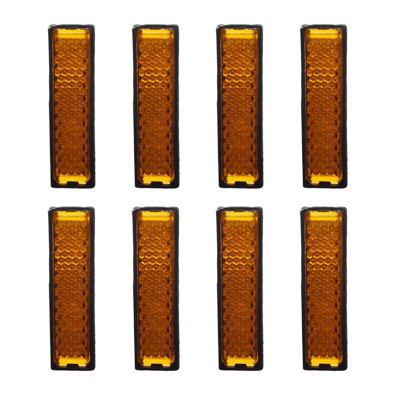 自転車ペダル反射板 - 黒の自転車ペダル反射シート |自転車ホイールスポークリフレクター、8個の自転車..