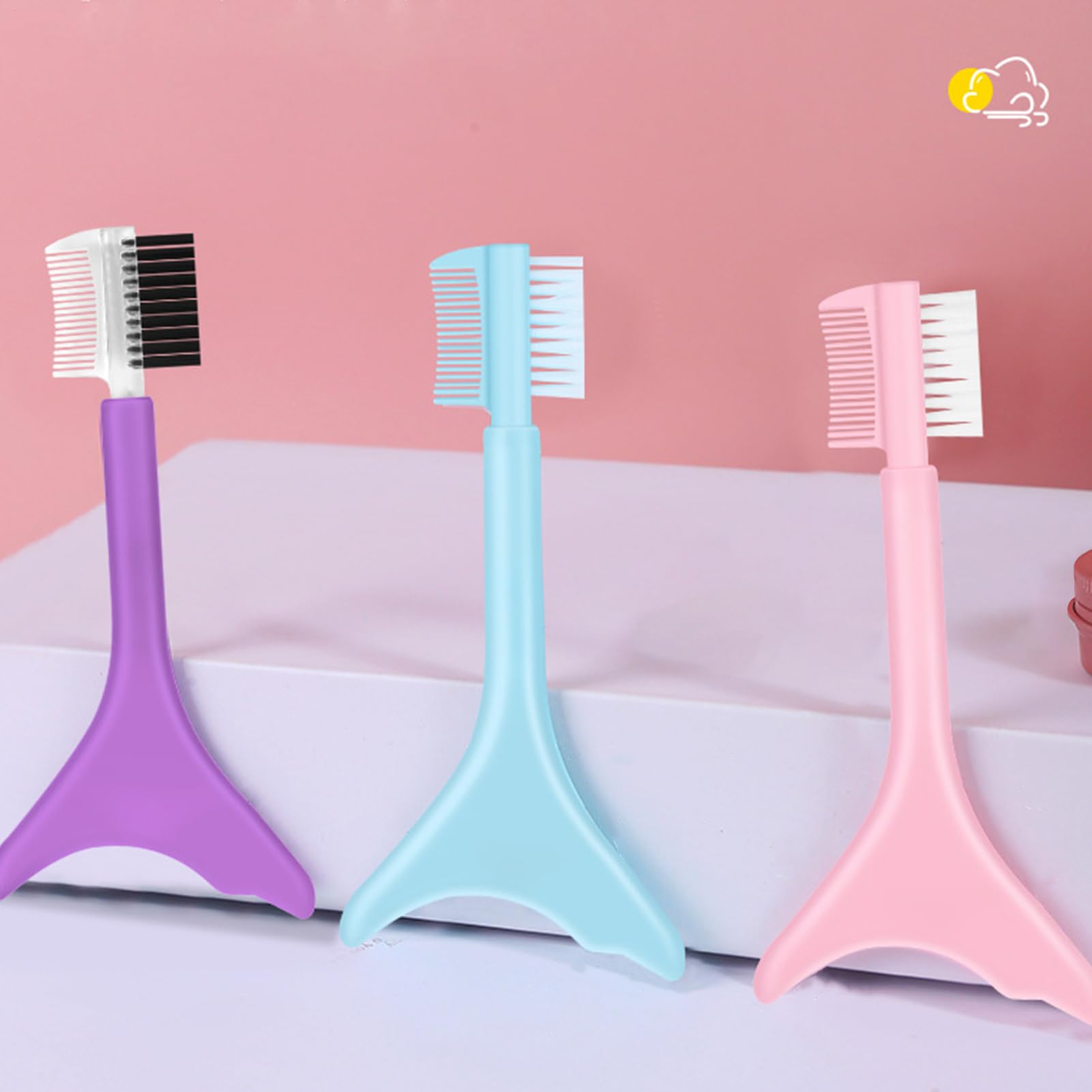 アイライナーステンシルツール - 再利用可能なマスカラシールドアプリケーターガード | シリコンラッシ..