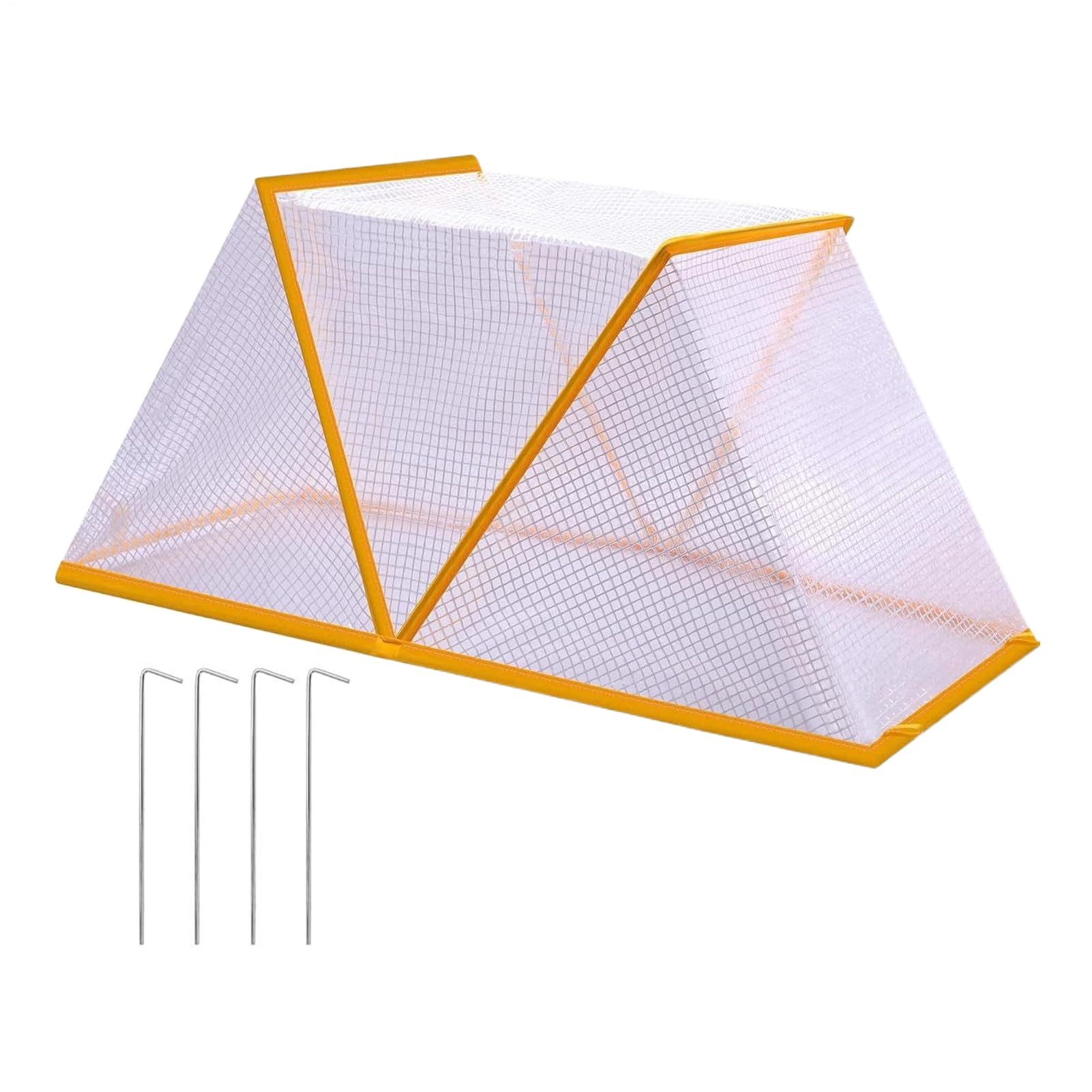 種子の伝播と霜の保護のための水分保持シェルターガーデンロウアクセラレータ - 湿度ドーム、植物スタ..