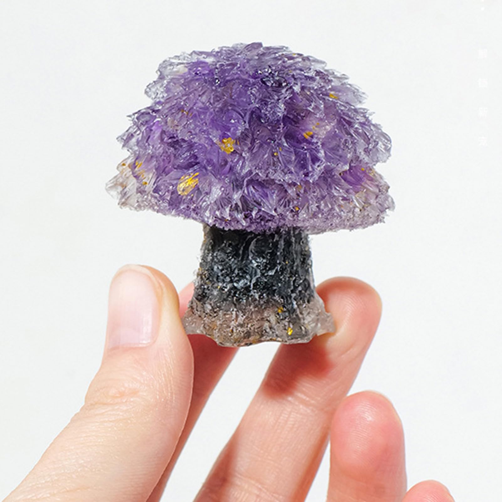 クリスタルストーンオーナメント、メープルツリーデザインエネルギークリスタルストーン|美学ハンドポ..