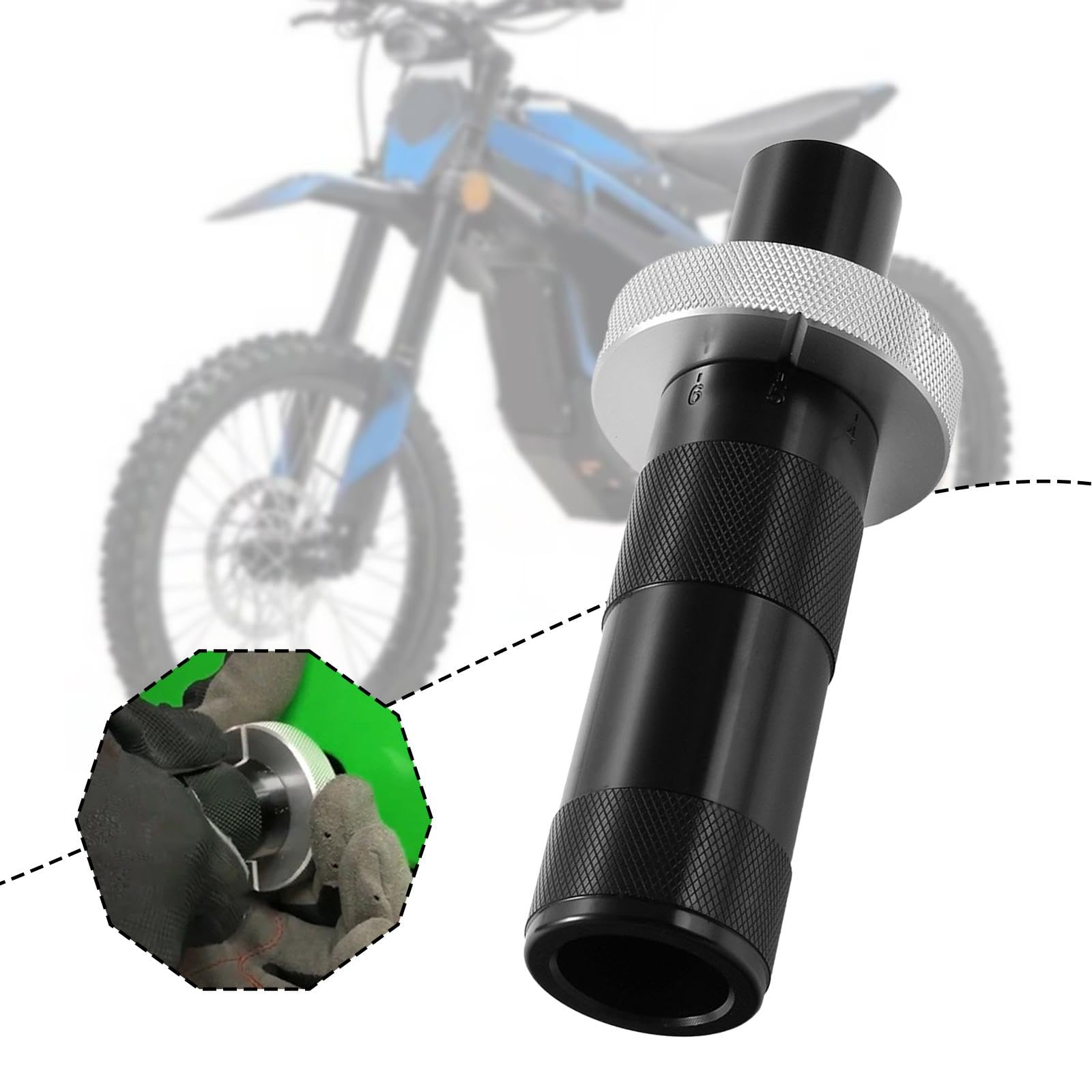 オートバイ用ショックアブソーバーレンチ、修理工具、後輪ダンピング用コンパクトショックアブソーバー..