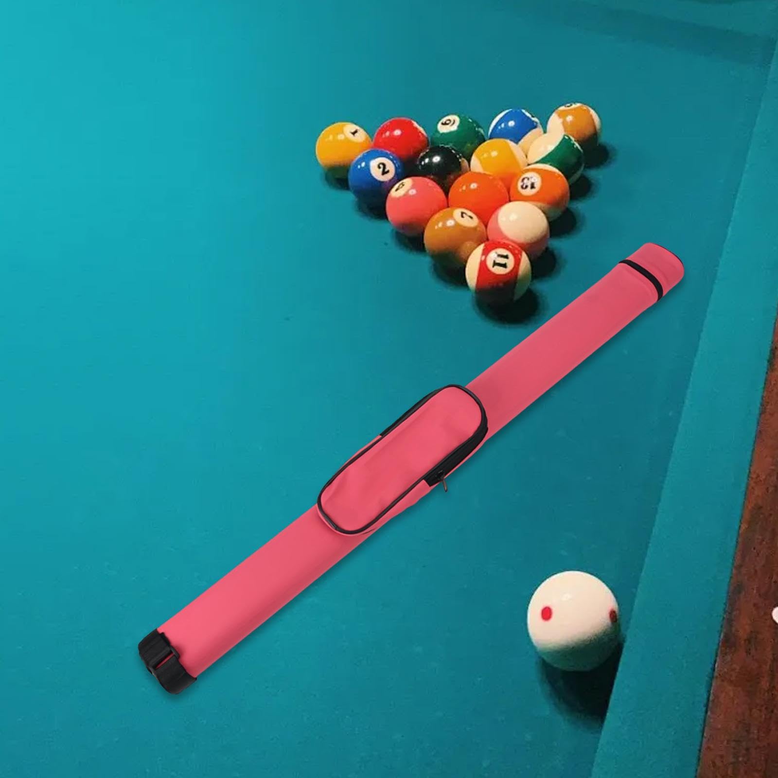 ビリヤードプールキューキャリーケースホルダー 1/2ビリヤードオーガナイザー用 フロントテーブルアク..