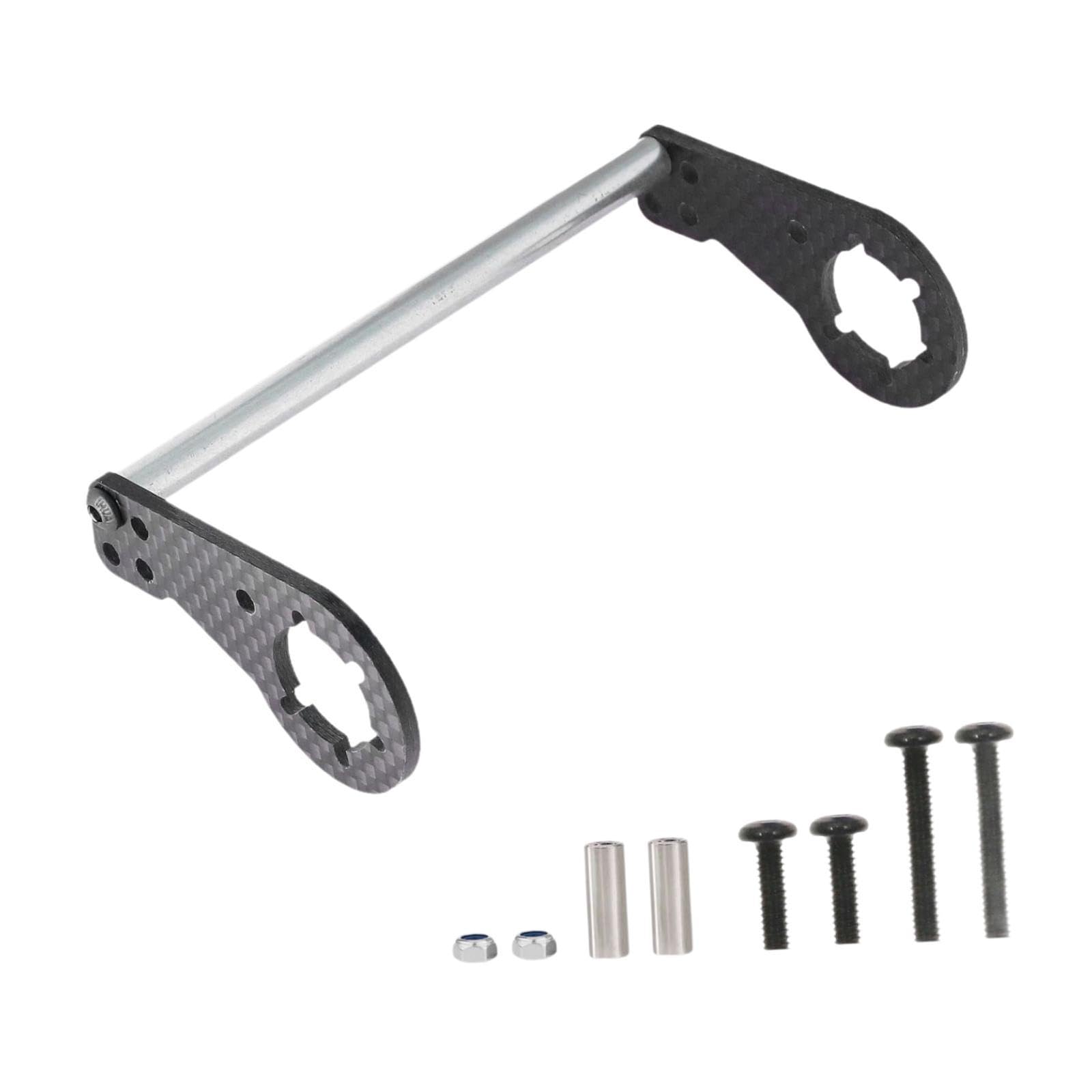 リアショックダンパーマウント 9.5x5.4cm CW-01シャーシ用 1:10 RCスケールカーアクセサリー 頑丈