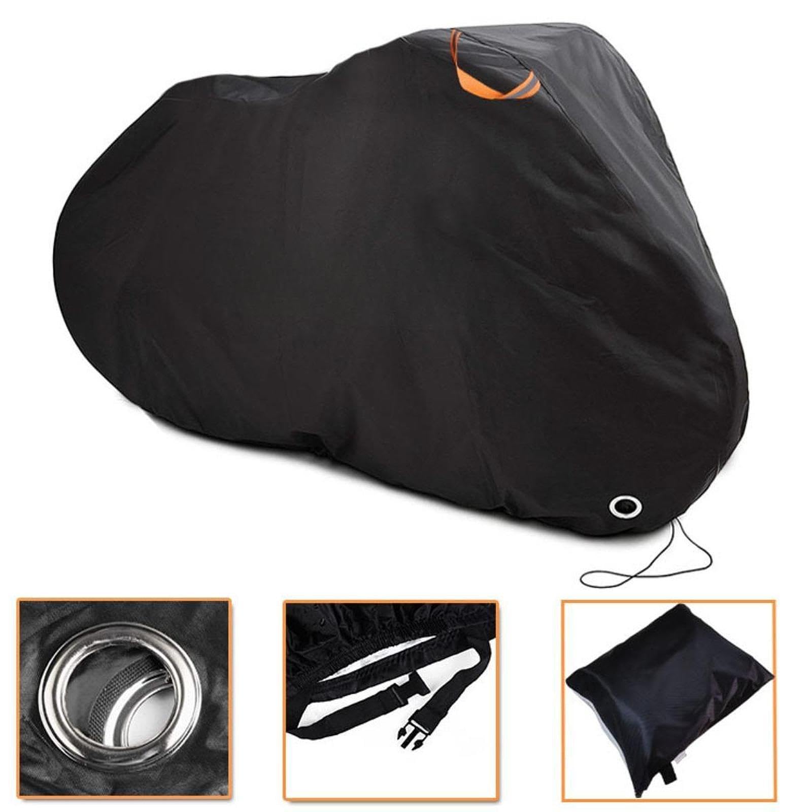 防水自転車カバーアウトドアバイクカバー用品保護袖のサイクリングアクセサリーレインプロテクターロー..