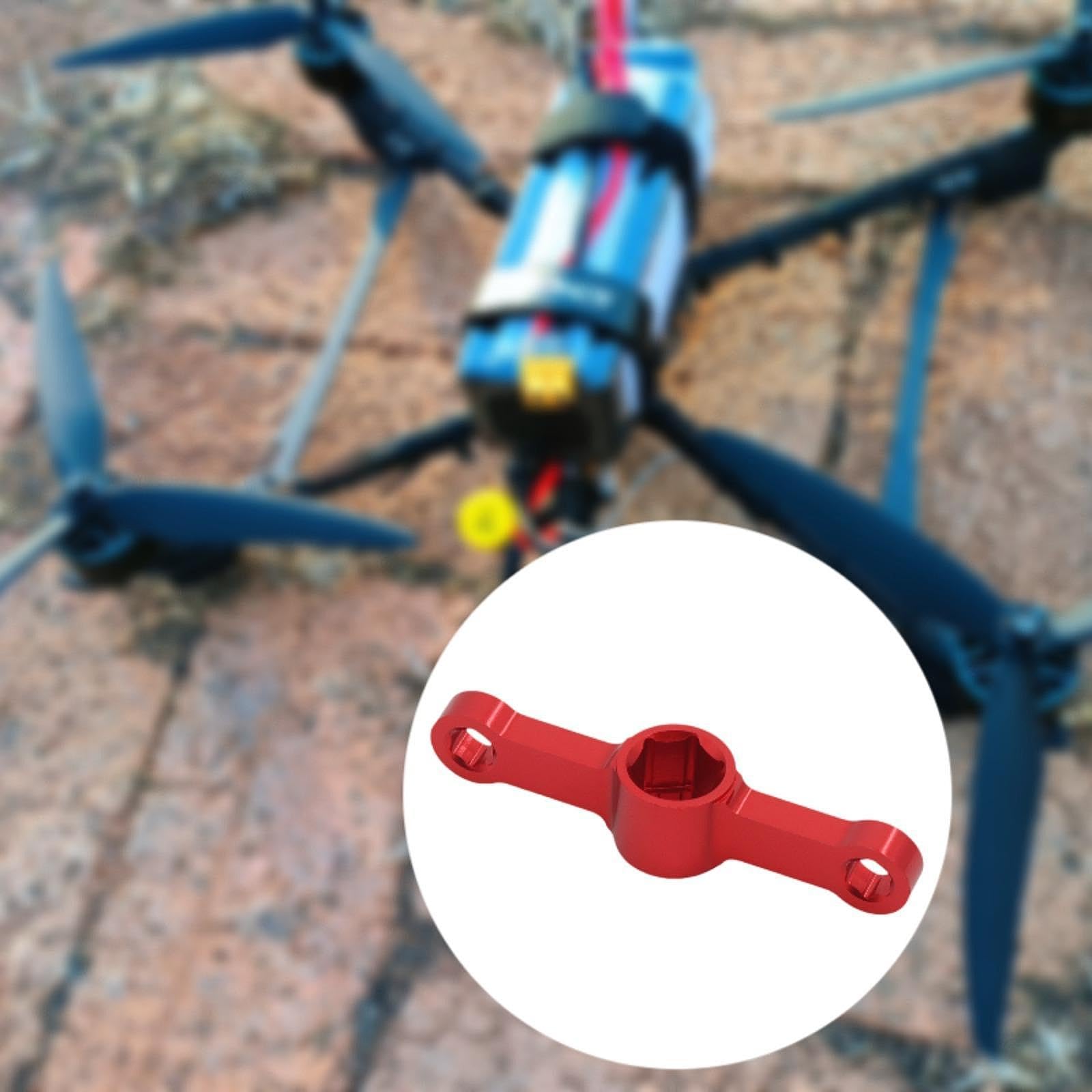 出発、のプロペラの除去、、2204 Motor, 赤