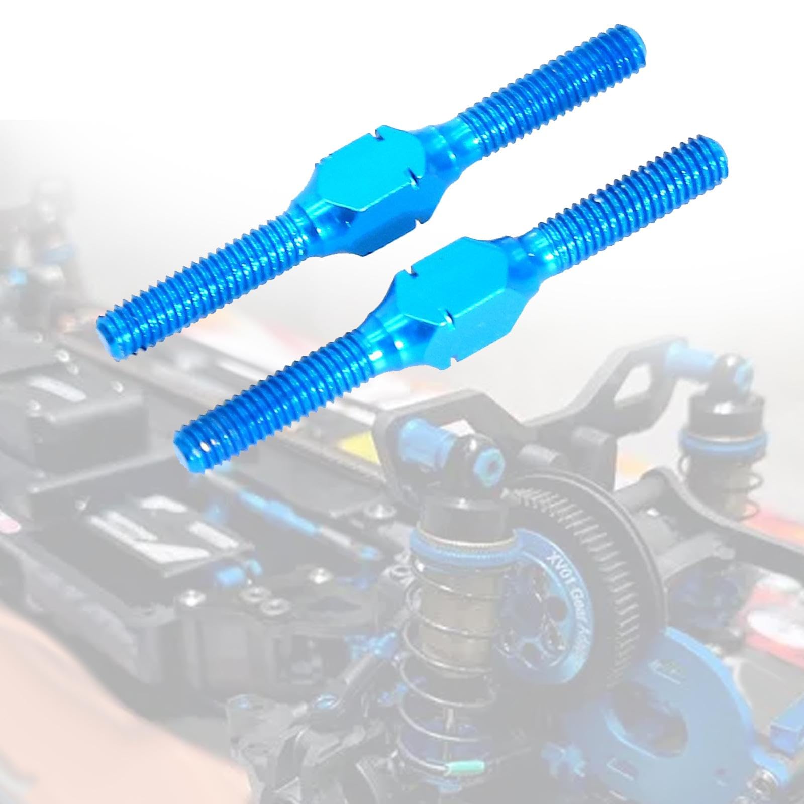 2ピースアルミニウム合金1:10 RCカーの車両用のターンバックルシャフトアップグレード