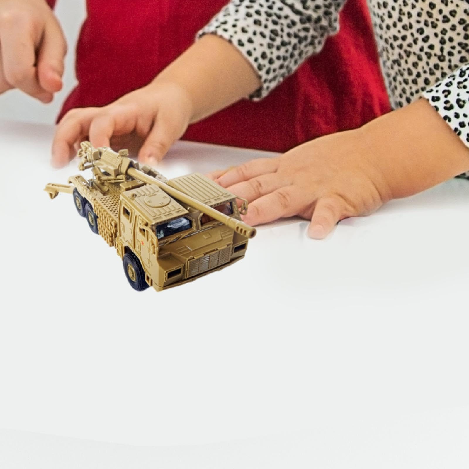 1:72 スケール 4D 戦車モデル構築モデルキット記念品用ミニチュア装甲車両, 黄色