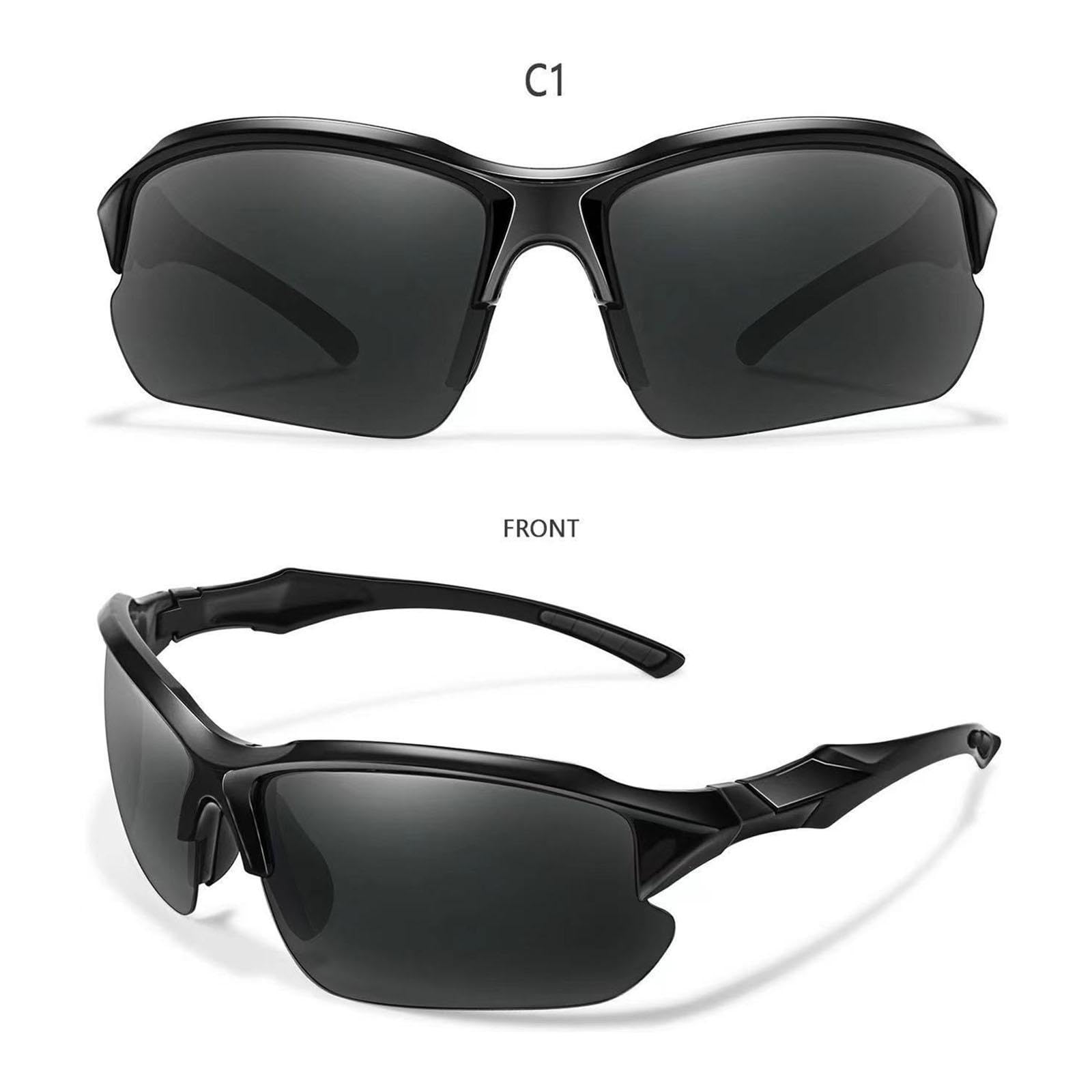 偏光サングラス メンズ メガネ フィッシングサングラス ランニング サイクリング アウトドア用