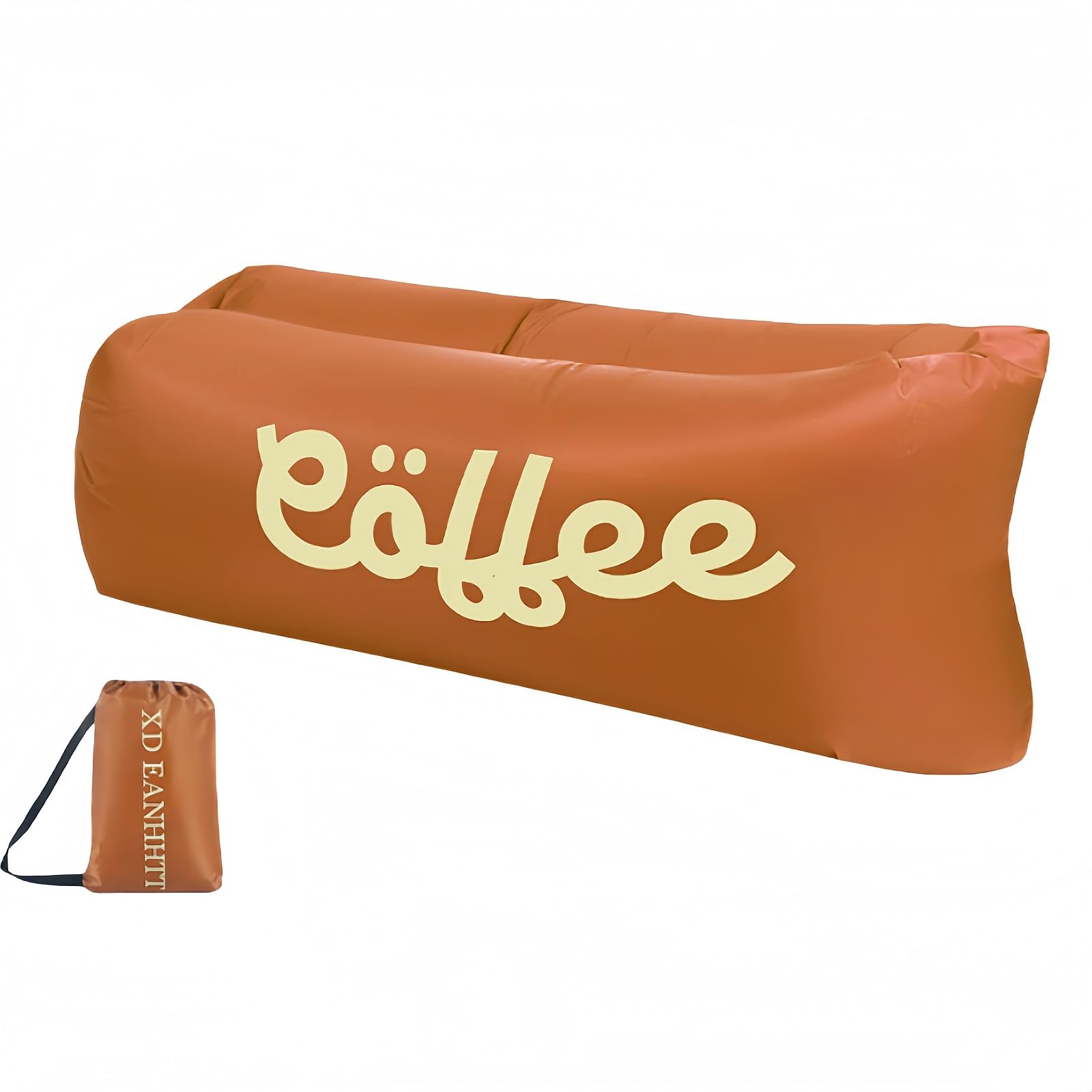 アウトドア携帯怠け者空気入りソファエアーソファー エアーベッドエア マット水上砂浜芝生公園空気ベッ..