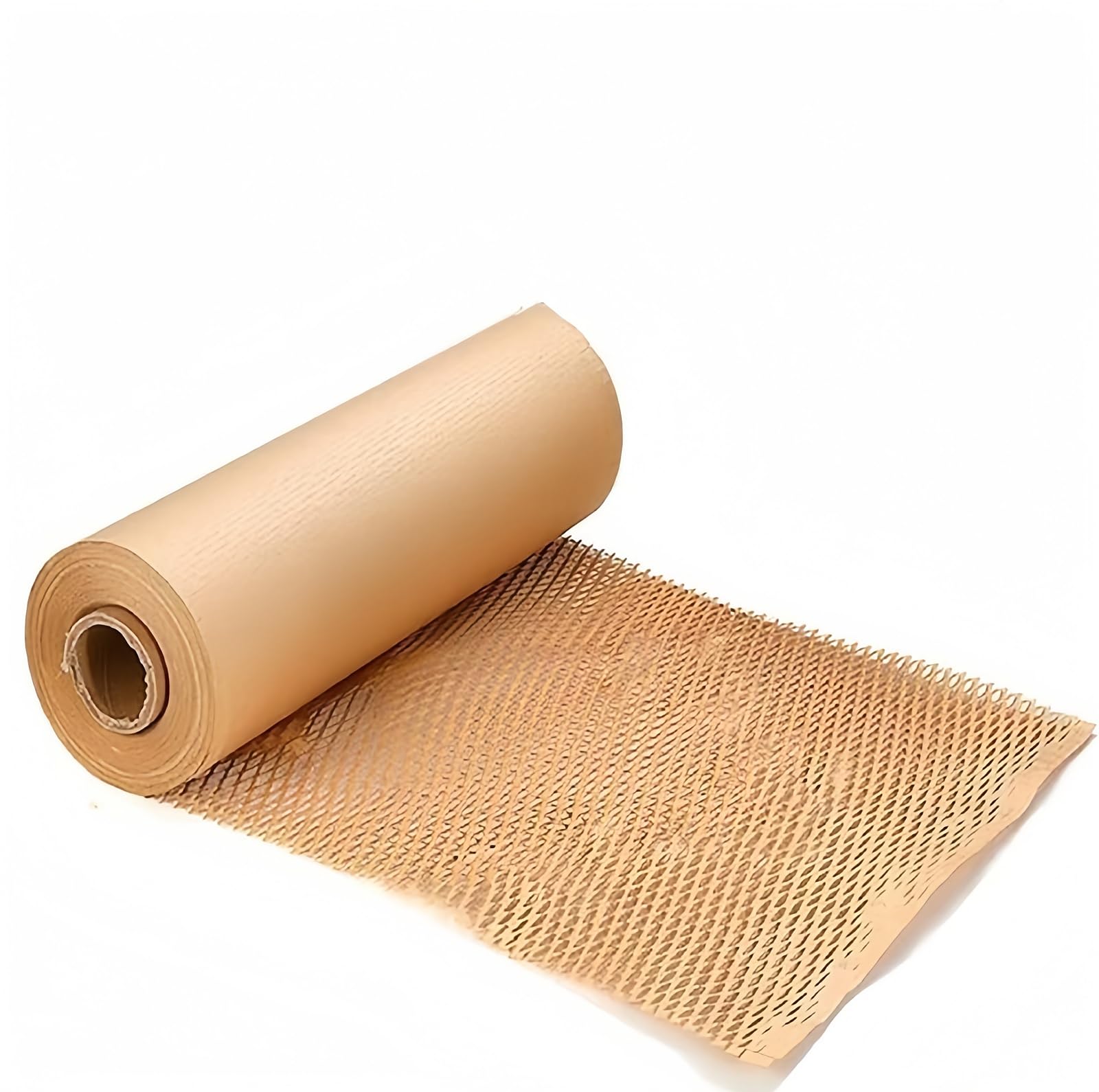 ハニカム紙 緩衝材 プチプチ 引っ越し用梱包材グラス 梱包資材 回収可能素材 環境に優しい クラフトロ..