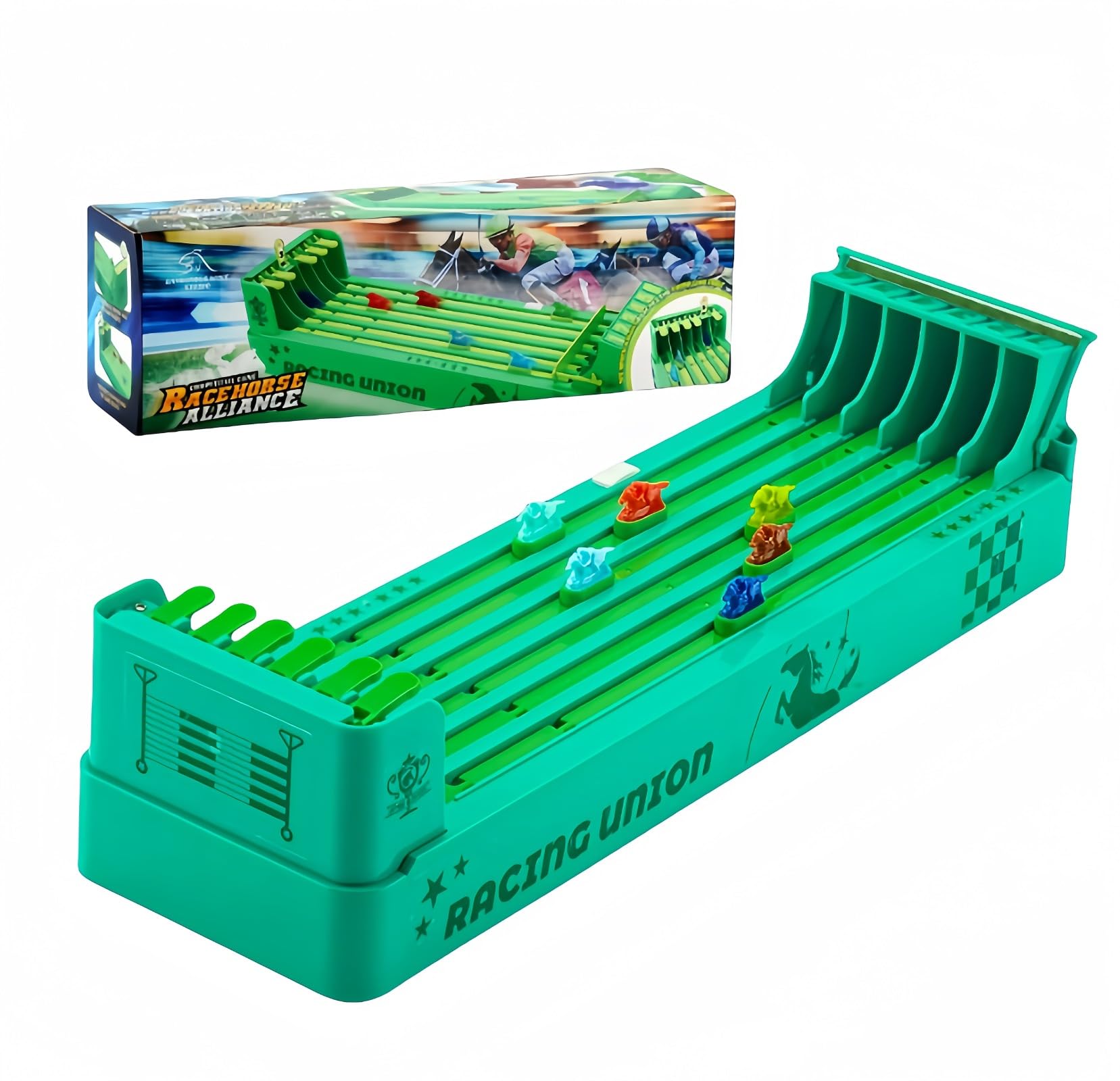 競馬ゲーム 競馬 ボードゲーム デスクトップ競馬ゲームギフト友達との対話のための面白いインタラクテ..