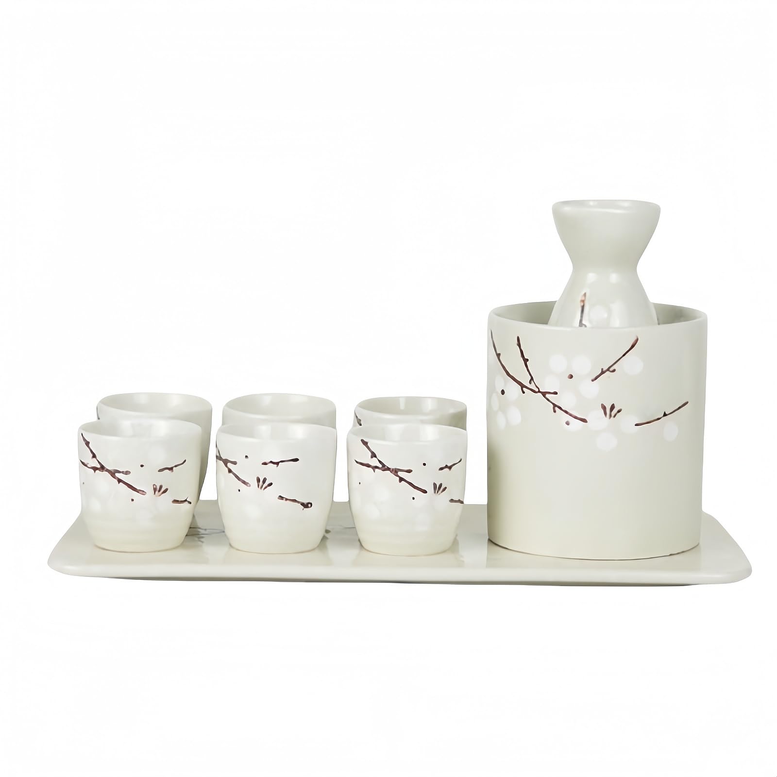 酒器セット 陶器 美濃焼 熱燗 燗瓶 冷酒 日本酒 おしゃれ 温酒日本酒ボトル、グラス、グラスセットが可..