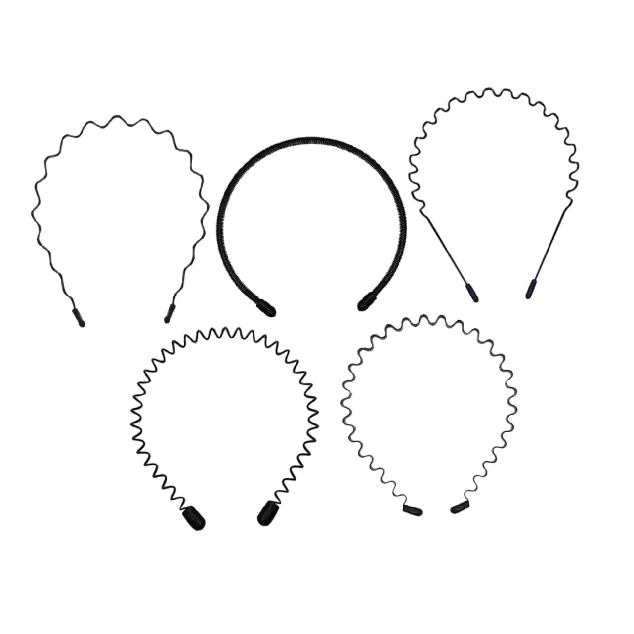 5個頭箍 点 メンズヘッドバンド 用 ヘアスル 簡 に作成 るオイルヘ