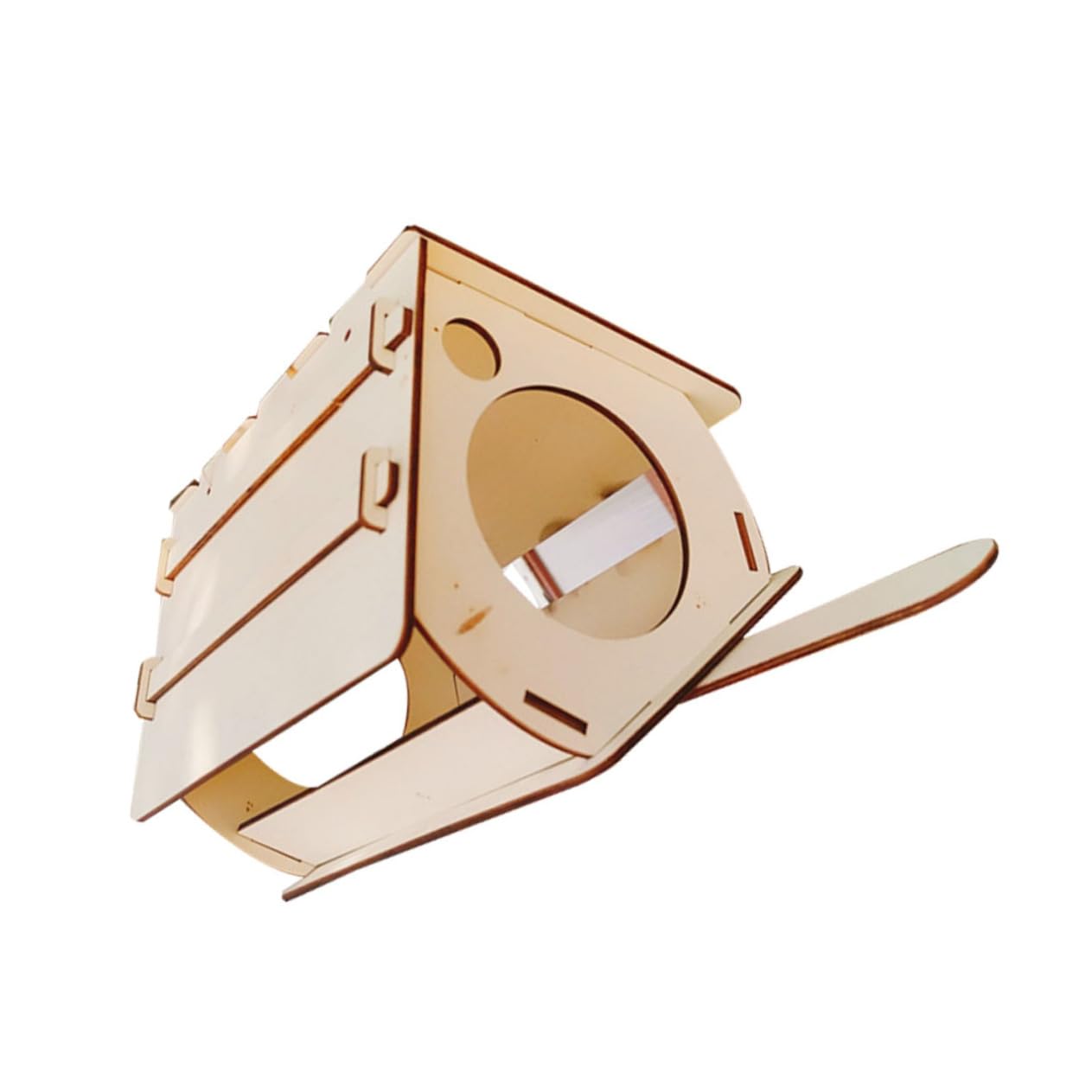 1個 木製鳥の餌箱 外側の鳥のフードホルダー ぶら下げ 種子 鳥の餌箱の鳥 バディ 庭の鳥の餌箱 屋外用バードフィーダー こぼれないバードフィーダー 木材 カーキ