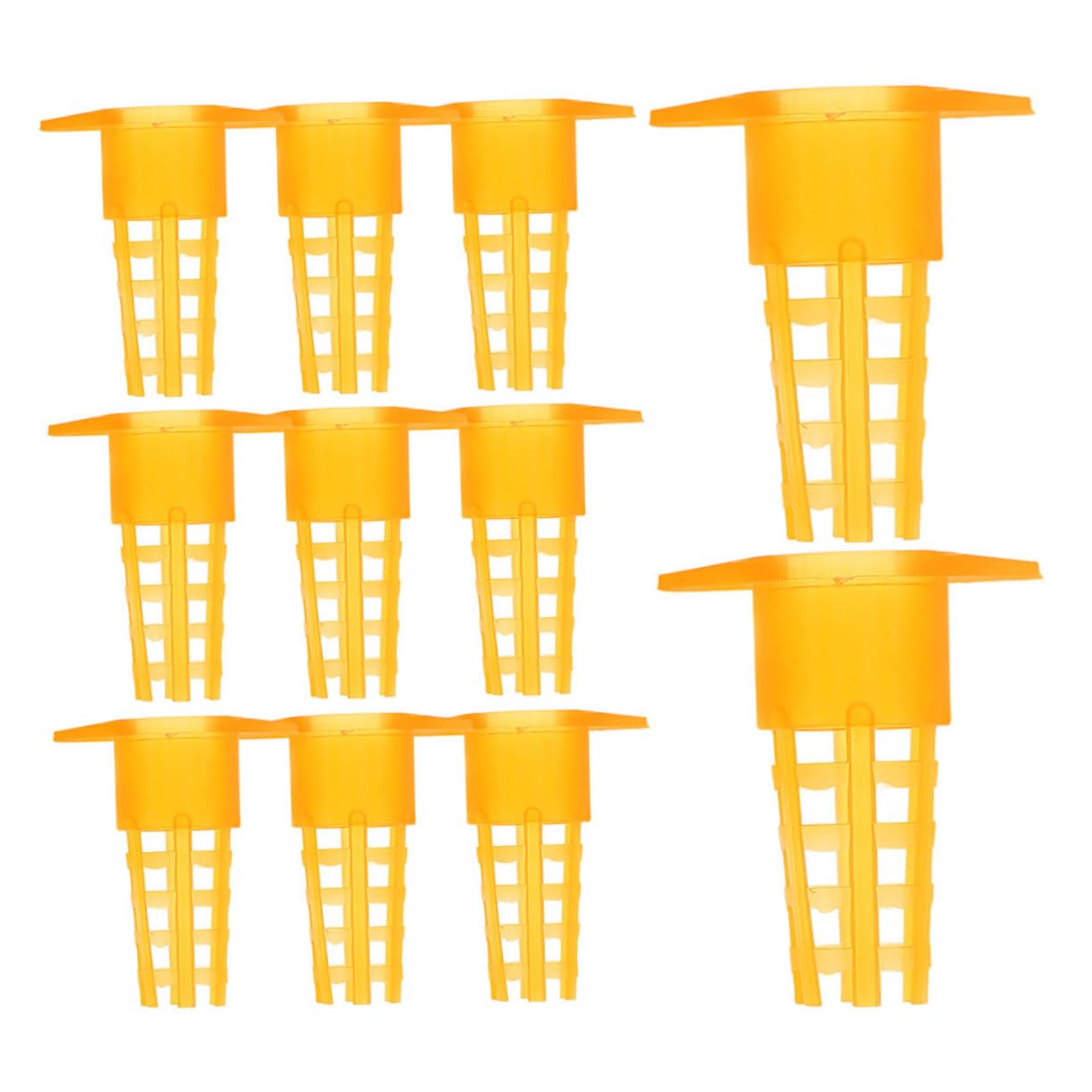 60個 養蜂ケージ ミツバチのパッケージケージ 蜂の檻 プラスチック(3)