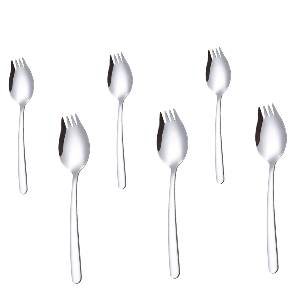 6 個 フォーク プー 混ぜる 具 サー ポーク フォーク ポーク