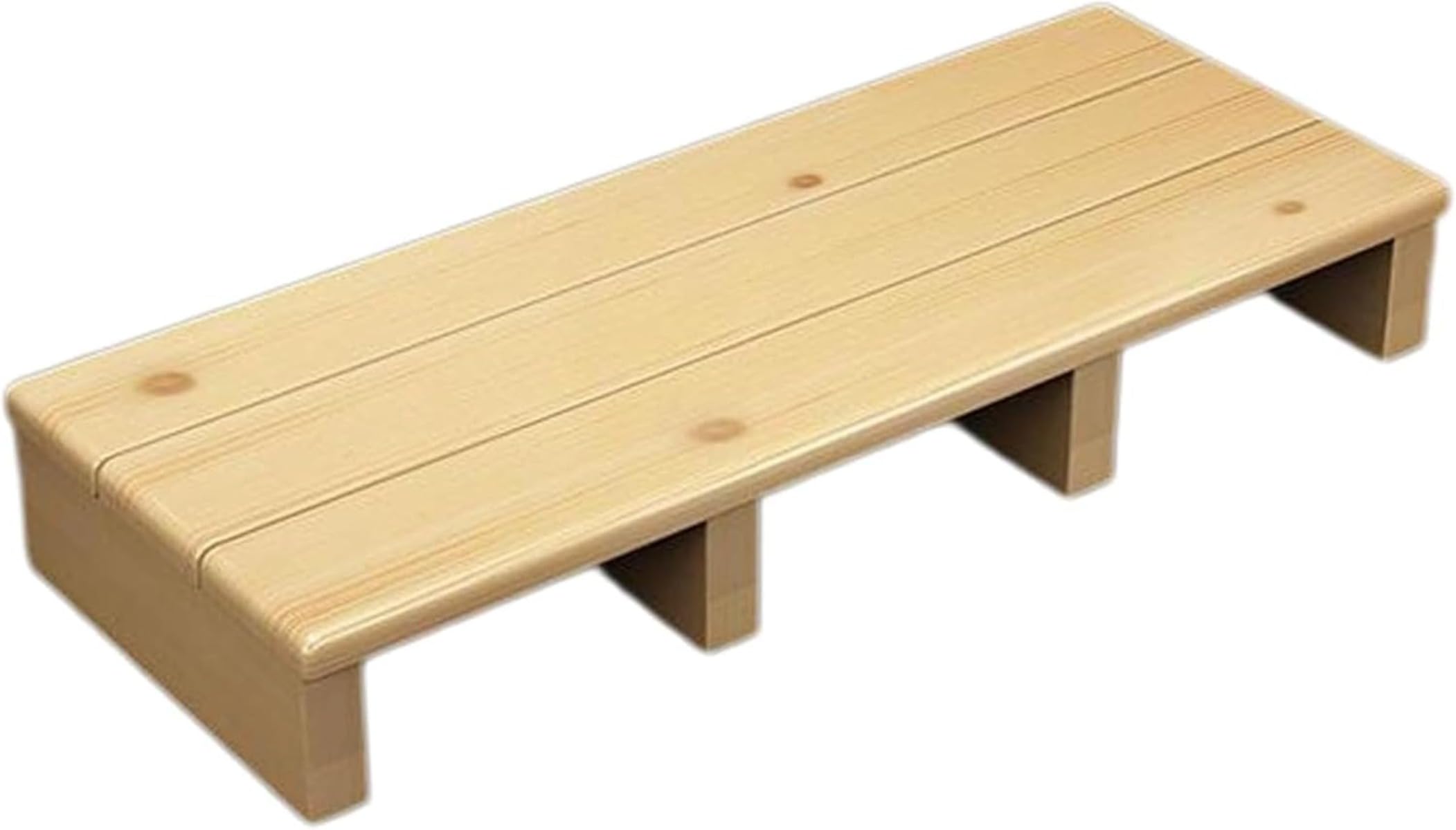 玄関台 御洒落 踏み台 頑丈 幅約 天然木 ステップ 木製 上がり台 低床耐用 足置き台 省スペース踏み台 ..