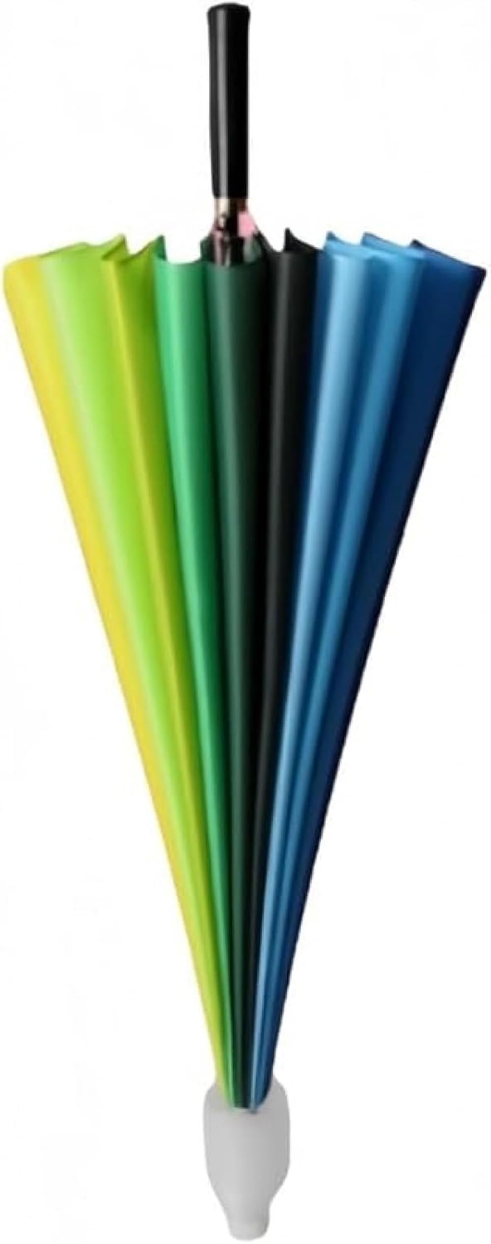 傘、長いハンドル、24本の骨、高強度グラスファイバー、防風、防雨、大きいサイズ、2人収容可能、雨の日に適しています(3)