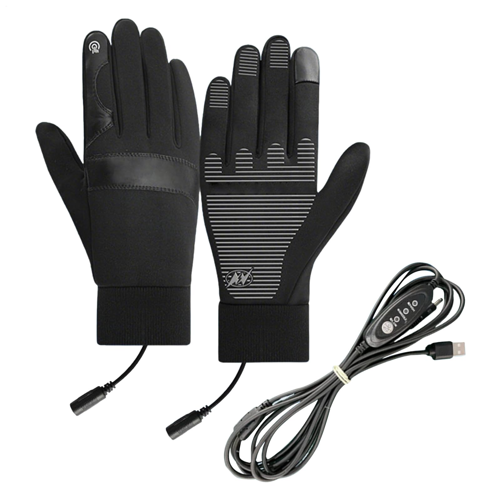 ヒーター付きグローブ | 充電式 防水 加熱 防寒グローブ - ライディング スキー キャンプ バイ ...