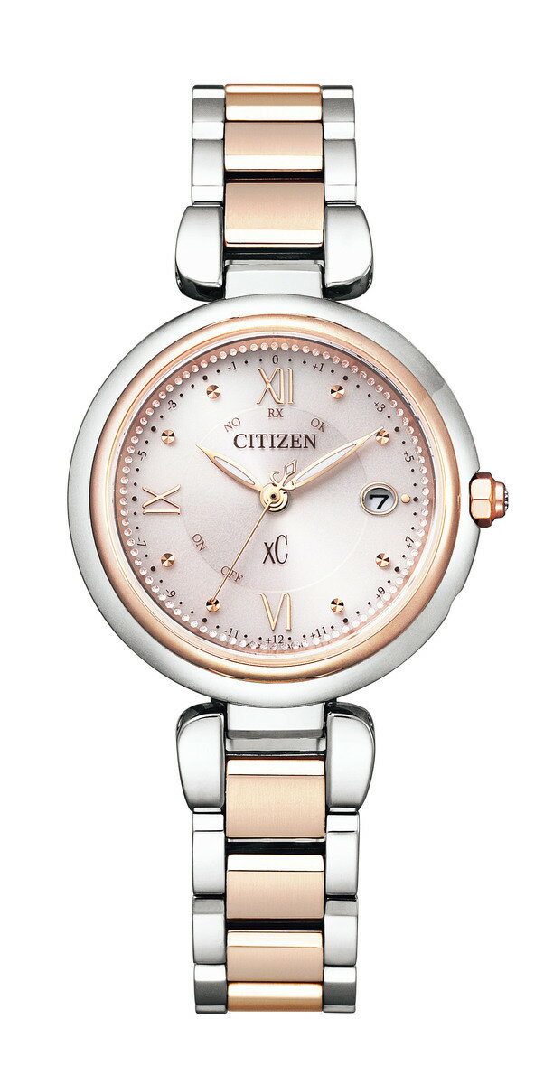 シチズン　CITIZEN　XC クロスシー　品番：ES9465-50W 電波時計　エコドライブ　ソー ...