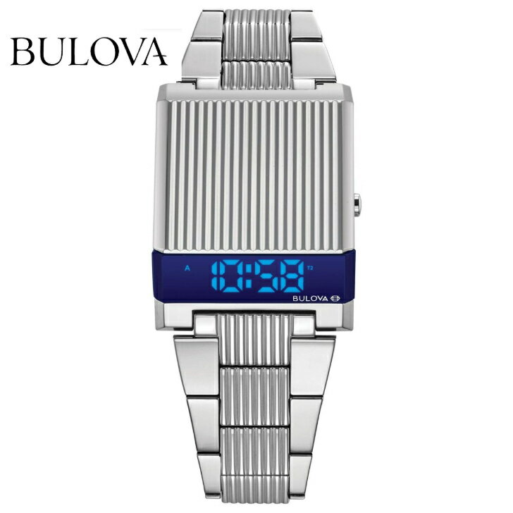 正規品　新品　ブローバ　BULOVA　LEDデジタル腕時計　アーカイブス シリーズ コンピュートロン クオーツ　96C139　国際保証登録可　ラッピングサービスのサムネイル