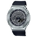 正規品 メタルケース G-SHOCK Gショック シルバー色 GM-2100-1AJF 八角 カシオーク カシオ 送料無料 ラッピングサービス