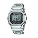 正規品 フルメタル G-SHOCK Gショック ジーショック シルバー GMW-B5000D-1JF カシオ 電波時計 タフソーラー ソーラー ブルートゥース デジタル ベストセラー ラッピングサービス バンド調整サ…