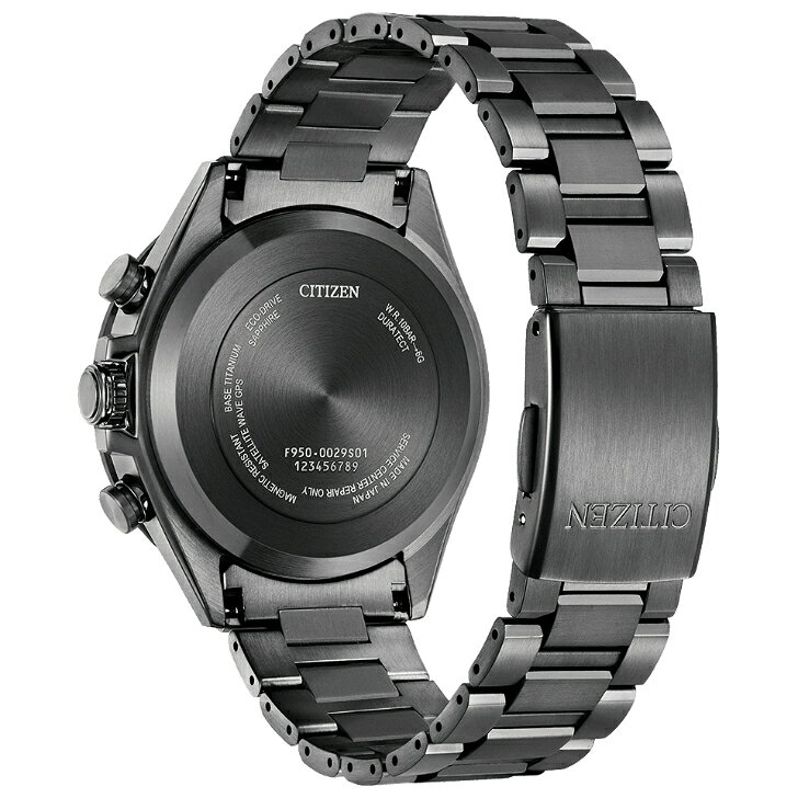 国内 CITIZEN シチズン アテッサ GPS サテライトウェーブ ブラックチタンモデル CC4055-65E エコドライブ tsukiu-tokeiten-10000614 ツキウ時計店 サンプル画像3