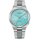 正規品 シチズン CITIZEN TSUYOSA Collection ツヨサ NJ0151-88M メカニカル 自動巻 ターコイズブルー文字盤 シースルーバック バンド調整サービス ラッピング無料