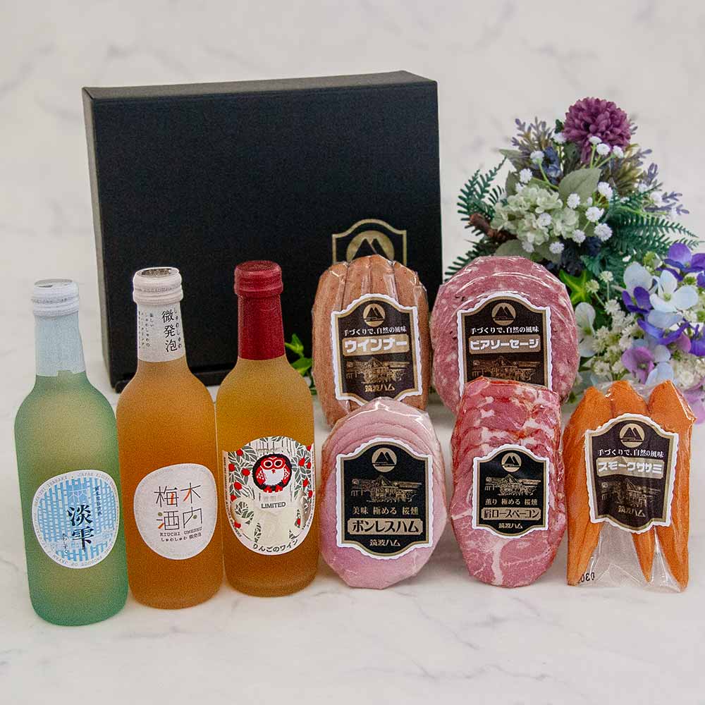 楽天筑波ハムオンラインショップお中元 しゅわしゅわ ギフトセット あわゆき 送料無料 筑波ハム 木内酒造 お酒 発泡酒 おつまみ ギフト ハム ベーコン ウィンナー 鶏ササミ 詰め合わせ 贈り物 プレゼント お祝 お礼 感謝 気持ち グルメ お肉 酒 プレゼント 内祝い お礼