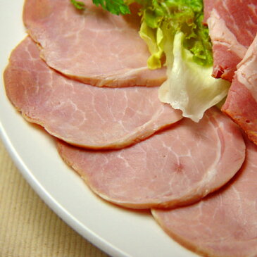 ボンレスハム-400g 筑波ハム ローズポーク 国産豚 茨城県産 高級ハム お歳暮 天竺布巻きハム