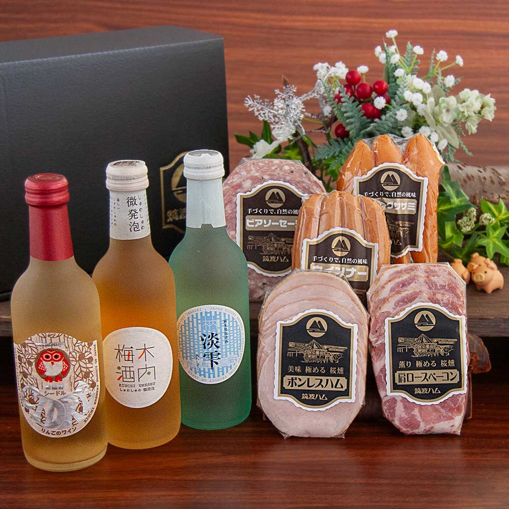 しゅわしゅわ ギフト セット あわゆき 筑波ハム 木内酒造 限定 送料無料 お酒 発泡酒 おつまみ ギフト ハム ベーコン ウィンナー スモークササミ 詰め合わせ 贈り物 プレゼント 御祝 お土産 御礼 感謝 気持ち 2023 グルメ お肉 酒 お歳暮 クリスマスのサムネイル