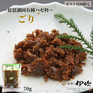 1000円 ポッキリ 佃煮 ごり 滋賀 長浜 70g 小鮎 ご飯のお供 お酒のあて ギフト お土産 お取り寄せ 佃煮の伊吹 琵琶湖 湖魚 カルシウム 賞味期限が長い おつまみ 家飲み ネコポス 送料無料 メール便限定