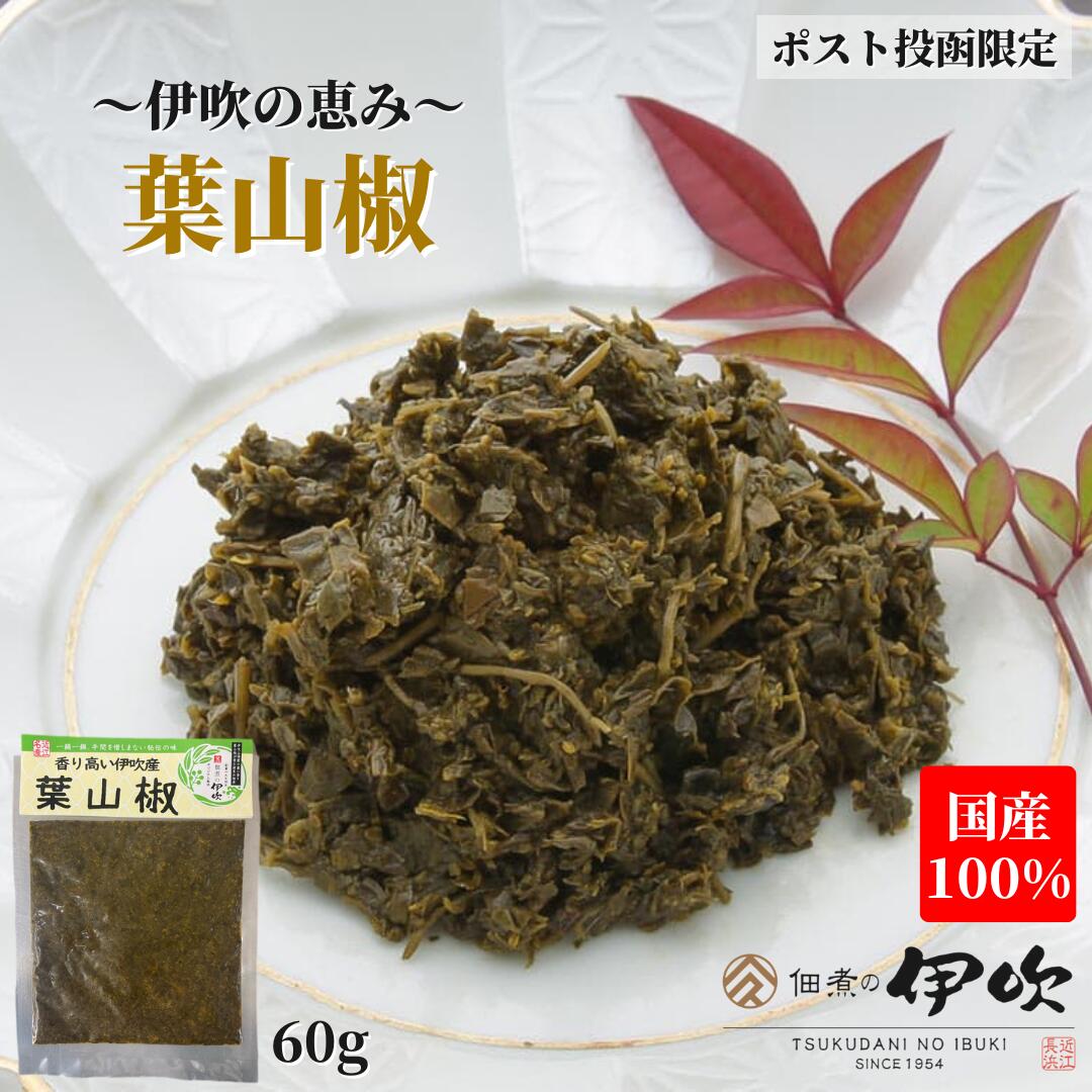 葉山椒 佃煮 山椒 国産100％ 滋賀 長