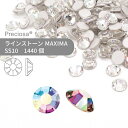 【グロスパック】プレシオサ PRECIOSA ラインストーン MAXIMA クリスタルオーロラ SS10 1440個 業務用 ハンドメイド パーツ アクセサリー...