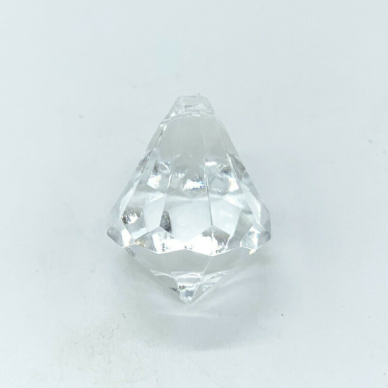 変型プレクシー GLS368 クリスタル 26×20mm 3個 多面カット アクセサリーパーツ ハンドメイド クラフト材料 手作り 透け感 ハンドメイド材料