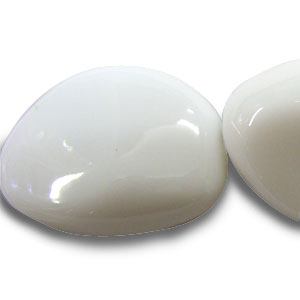 アクリル(通し穴) ACL909 約31×24mm 太白 3個 ビーズ 穴あき アクリル製 パーツ素材 軽量 ハンドメイドパーツ ハンドメイド資材