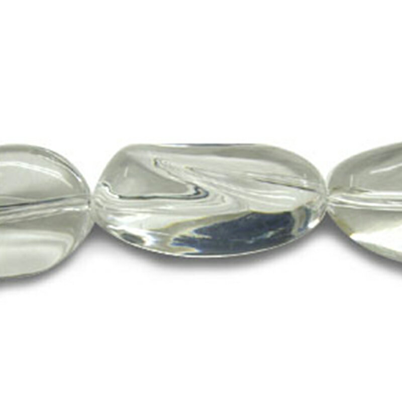 アクリル(通し穴) ACL911 約31×18mm クリア 3個 ビーズ 穴あき アクリル製 パーツ素材 軽量 ハンドメイドパーツ ハンドメイド資材